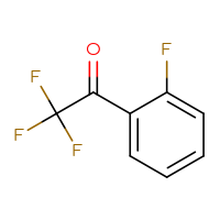 Chemical structure of 2,2,2-trifluoro-1-(2-fluorophenyl)ethan-1-one - CSSB00011782251