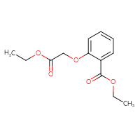 Chemical structure of ethyl 2-(2-ethoxy-2-oxoethoxy)benzoate - CSSB00000017319