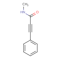 Chemical structure of N-methyl-3-phenylprop-2-ynamide - CSSB00010272886