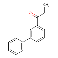 Chemical structure of 1-{[1,1'-biphenyl]-3-yl}propan-1-one - CSSB00011191946
