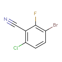 C7H2BrClFN