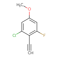 C9H6ClFO