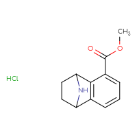 Chemical structure of methyl 11-azatricyclo[6.2.1.0²,⁷]undeca-2(7),3,5-triene-3-carboxylate hydrochloride - CSSB14948337787