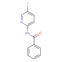 Chemical structure of N-(5-iodopyridin-2-yl)benzamide - CSSB00012214087