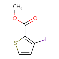 Chemical structure of methyl 3-iodothiophene-2-carboxylate - CSSB00000730364