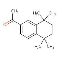 Chemical structure of 1-(5,5,8,8-tetramethyl-5,6,7,8-tetrahydronaphthalen-2-yl)ethan-1-one - CSSB00000297549