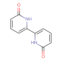 Chemical structure of 1H,1'H,6H,6'H-[2,2'-bipyridine]-6,6'-dione - CSSB00000109472