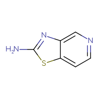 Chemical structure of [1,3]thiazolo[4,5-c]pyridin-2-amine - CSSB00000740668