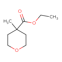 Chemical structure of ethyl 4-methyloxane-4-carboxylate - CSSB00015578804