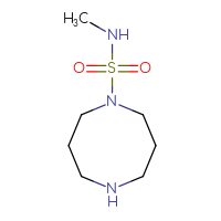 Chemical structure of N-methyl-1,5-diazocane-1-sulfonamide - CSMB00119723899