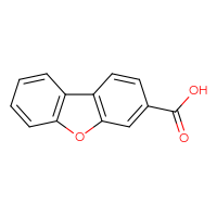 Chemical structure of 8-oxatricyclo[7.4.0.0²,⁷]trideca-1(9),2(7),3,5,10,12-hexaene-5-carboxylic acid - CSSB00000729591