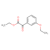 Chemical structure of ethyl 2-(3-ethoxyphenyl)-2-oxoacetate - CSSB00010236371