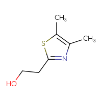 Chemical structure of 2-(4,5-dimethyl-1,3-thiazol-2-yl)ethan-1-ol - CSSB00012728817
