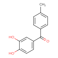 Chemical structure of 4-(4-methylbenzoyl)benzene-1,2-diol - CSSB00025717223