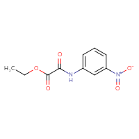 Chemical structure of ethyl [(3-nitrophenyl)carbamoyl]formate - CSSB00000726763