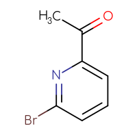 Chemical structure of 1-(6-bromopyridin-2-yl)ethan-1-one - CSSB00009816502