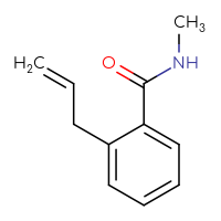 Chemical structure of N-methyl-2-(prop-2-en-1-yl)benzamide - CSSB00010498245