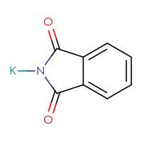 Chemical structure of 2-potassio-2,3-dihydro-1H-isoindole-1,3-dione - CSSB00103152023