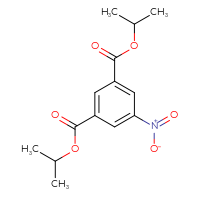 Chemical structure of 1,3-bis(propan-2-yl) 5-nitrobenzene-1,3-dicarboxylate - CSSB00016996791