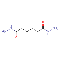Chemical structure of hexanedihydrazide - CSSB00000182355