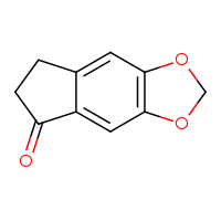 Chemical structure of 2H,5H,6H,7H-indeno[5,6-d][1,3]dioxol-5-one - CSSB00000066759