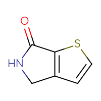 Chemical structure of 4H,5H,6H-thieno[2,3-c]pyrrol-6-one - CSSB00000133858