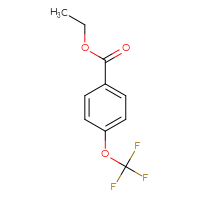 Chemical structure of ethyl 4-(trifluoromethoxy)benzoate - CSSB00000170482