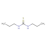 Chemical structure of 1,3-dipropylthiourea - CSSB00000166112