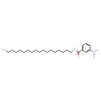 Chemical structure of 3-nitro-N-octadecylbenzamide - CSSB00000102165