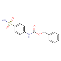 Chemical structure of benzyl N-(4-sulfamoylphenyl)carbamate - CSSB00000152716