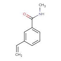Chemical structure of 3-ethenyl-N-methylbenzamide - CSSB00009825058