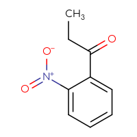 Chemical structure of 1-(2-nitrophenyl)propan-1-one - CSSB00000051613