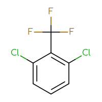 Chemical structure of 1,3-dichloro-2-(trifluoromethyl)benzene - CSSB00000070158
