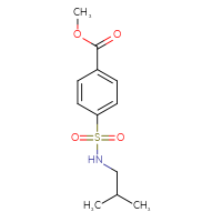 Chemical structure of methyl 4-[(2-methylpropyl)sulfamoyl]benzoate - CSSB00000397945