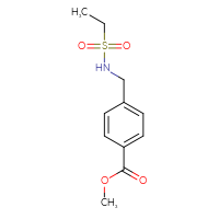 Chemical structure of methyl 4-(ethanesulfonamidomethyl)benzoate - CSSB00003171905