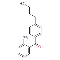 Chemical structure of 2-(4-butylbenzoyl)aniline - CSSB00034040319