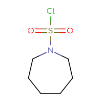 Chemical structure of azepane-1-sulfonyl chloride - CSSB00000242001