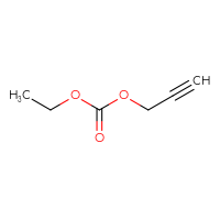 Chemical structure of ethyl prop-2-yn-1-yl carbonate - CSSB00135076593