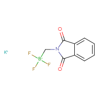 Chemical structure of potassium [(1,3-dioxo-2,3-dihydro-1H-isoindol-2-yl)methyl]trifluoroboranuide - CSSB00011901803
