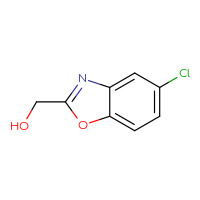 Chemical structure of (5-chloro-1,3-benzoxazol-2-yl)methanol - CSSB00016085322