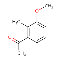 Chemical structure of 1-(3-methoxy-2-methylphenyl)ethan-1-one - CSSB00009878986