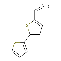 Chemical structure of 5-ethenyl-2,2'-bithiophene - CSSB02126541775