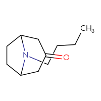 Chemical structure of 8-butyl-8-azabicyclo[3.2.1]octan-3-one - CSSB00011735780