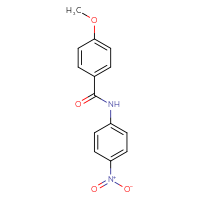 Chemical structure of 4-methoxy-N-(4-nitrophenyl)benzamide - CSSB00046120674