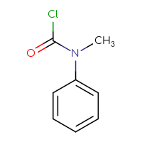 Chemical structure of N-methyl-N-phenylcarbamoyl chloride - CSSB00011215511