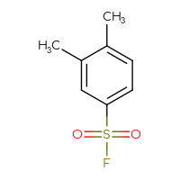 Chemical structure of 3,4-dimethylbenzene-1-sulfonyl fluoride - CSSB00000102145