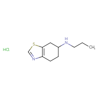 Chemical structure of N-propyl-4,5,6,7-tetrahydro-1,3-benzothiazol-6-amine hydrochloride - CSSB00121571841