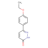 Chemical structure of 6-(4-ethoxyphenyl)-2,3-dihydropyridazin-3-one - CSSB00000352834