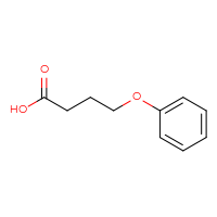 Chemical structure of 4-phenoxybutanoic acid - CSSB00000212059