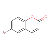 Chemical structure of 6-bromo-2H-chromen-2-one - CSSB00009999946